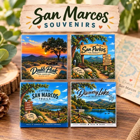 San Marcos Souvenir Magnets