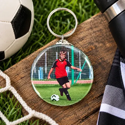 Custom Photo Tag Keychain - Additional Photo Tag Option